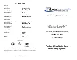 Fiberstars WaterLevV IGW 6000 Operation And Maintenance Manual предпросмотр