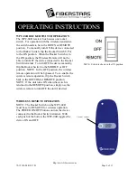 Preview for 8 page of Fiberstars WPC-04R Installation Instructions Manual