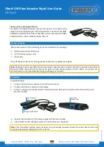 Preview for 1 page of FiberX FX-P120 User Manual