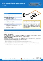 Preview for 2 page of FiberX FX-P120 User Manual