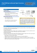 Preview for 2 page of FiberX FX-P320 User Manual