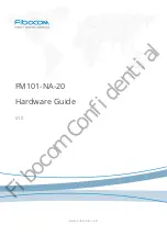 Preview for 1 page of Fibocom FM101-NA-20 Hardware Manual