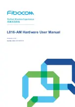 Fibocom L816-AM Hardware User Manual preview