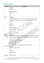 Предварительный просмотр 23 страницы Fibocom L860-GL At Command User Manual