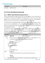 Предварительный просмотр 60 страницы Fibocom L860-GL At Command User Manual