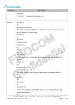 Предварительный просмотр 104 страницы Fibocom L860-GL At Command User Manual