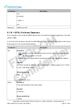 Предварительный просмотр 161 страницы Fibocom L860-GL At Command User Manual