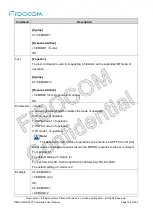 Предварительный просмотр 166 страницы Fibocom L860-GL At Command User Manual