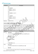 Предварительный просмотр 197 страницы Fibocom L860-GL At Command User Manual