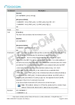 Предварительный просмотр 203 страницы Fibocom L860-GL At Command User Manual