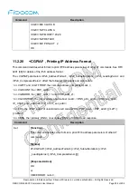 Предварительный просмотр 232 страницы Fibocom L860-GL At Command User Manual