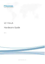 Preview for 1 page of Fibocom LC116-LA Hardware Manual