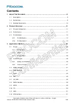 Preview for 5 page of Fibocom SC138-NA Series Hardware Manual