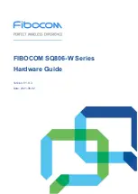 Fibocom SQ806-W Series Hardware Manual preview