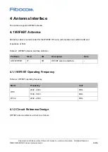 Предварительный просмотр 54 страницы Fibocom SQ806-W Series Hardware Manual