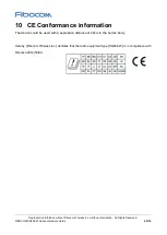 Предварительный просмотр 69 страницы Fibocom SQ806-W Series Hardware Manual