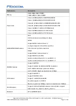 Предварительный просмотр 11 страницы Fibocom SU806D-EAU Hardware Manual