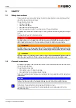 Preview for 9 page of FIBRO 2480.00.91.30 Operating Instructions Manual