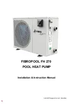 Preview for 1 page of FibroPool FH 270 Installation Instructions Manual