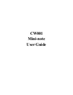 FIC CW001 User Manual предпросмотр