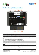 Предварительный просмотр 5 страницы Fichtelbahn ReadyHUB Manual