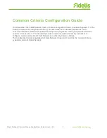 Предварительный просмотр 4 страницы Fidelis Common Criteria Configuration Manual