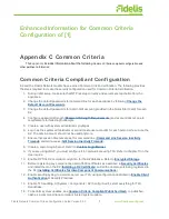 Предварительный просмотр 10 страницы Fidelis Common Criteria Configuration Manual