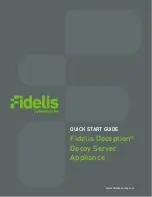 Fidelis FDH-1000 Quick Start Manual предпросмотр