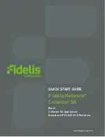 Предварительный просмотр 1 страницы Fidelis Network Collector SA Rev-1 Series Quick Start Manual