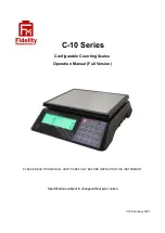 Preview for 1 page of Fidelity Electronics C-10 Series Operation Manual