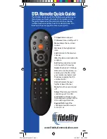 Fidelity Electronics DTA Quick Manual preview