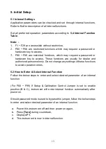 Предварительный просмотр 13 страницы Fidelity Electronics FM180 Operation Manual