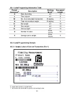 Предварительный просмотр 31 страницы Fidelity Measurement DM-180 SERIES Operation Manual