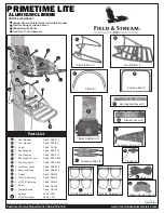 Preview for 5 page of Field & Stream PRIMETIME LITE HEH00557 Instruction And Safety Manual