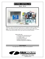 Field Controls 46161700 Instructions preview