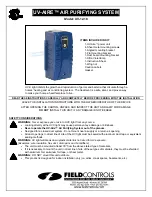 Field Controls 46360900 Manual preview