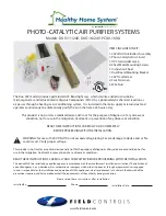 Предварительный просмотр 1 страницы Field Controls DUO-11/24V Manual