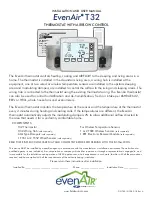 Field Controls EvenAir T32 Installation And User Manual preview