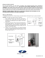 Предварительный просмотр 4 страницы Field Controls LS-140A Installation Manual