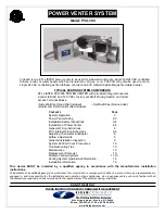 Preview for 1 page of Field Controls PVU-300 Installation And Operation Manual