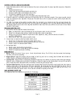 Preview for 10 page of Field Controls PVU-300 Installation And Operation Manual