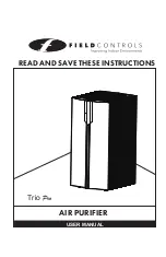 Предварительный просмотр 1 страницы Field Controls Trio Pro User Manual