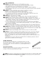 Предварительный просмотр 2 страницы Field Controls UV-16/24 Instruction Manual