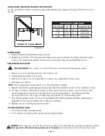 Preview for 6 page of Field Controls UV-AIRE UV-E Instruction Manual