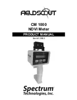 Предварительный просмотр 1 страницы Field Scout CM 1000 Product Manual