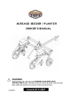 Field Tuff ATV-CBP Owner'S Manual preview