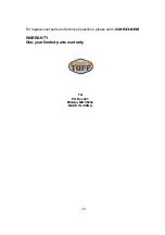 Preview for 20 page of Field Tuff FTF-CBP3PT Owner'S Manual