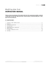 Preview for 3 page of Fieldmann FDB 2005-E Instruction Manual