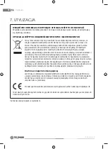 Preview for 54 page of Fieldmann FDEB 200451-E User Manual