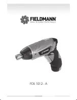 Fieldmann FDS 1012 - A Instruction Manual предпросмотр